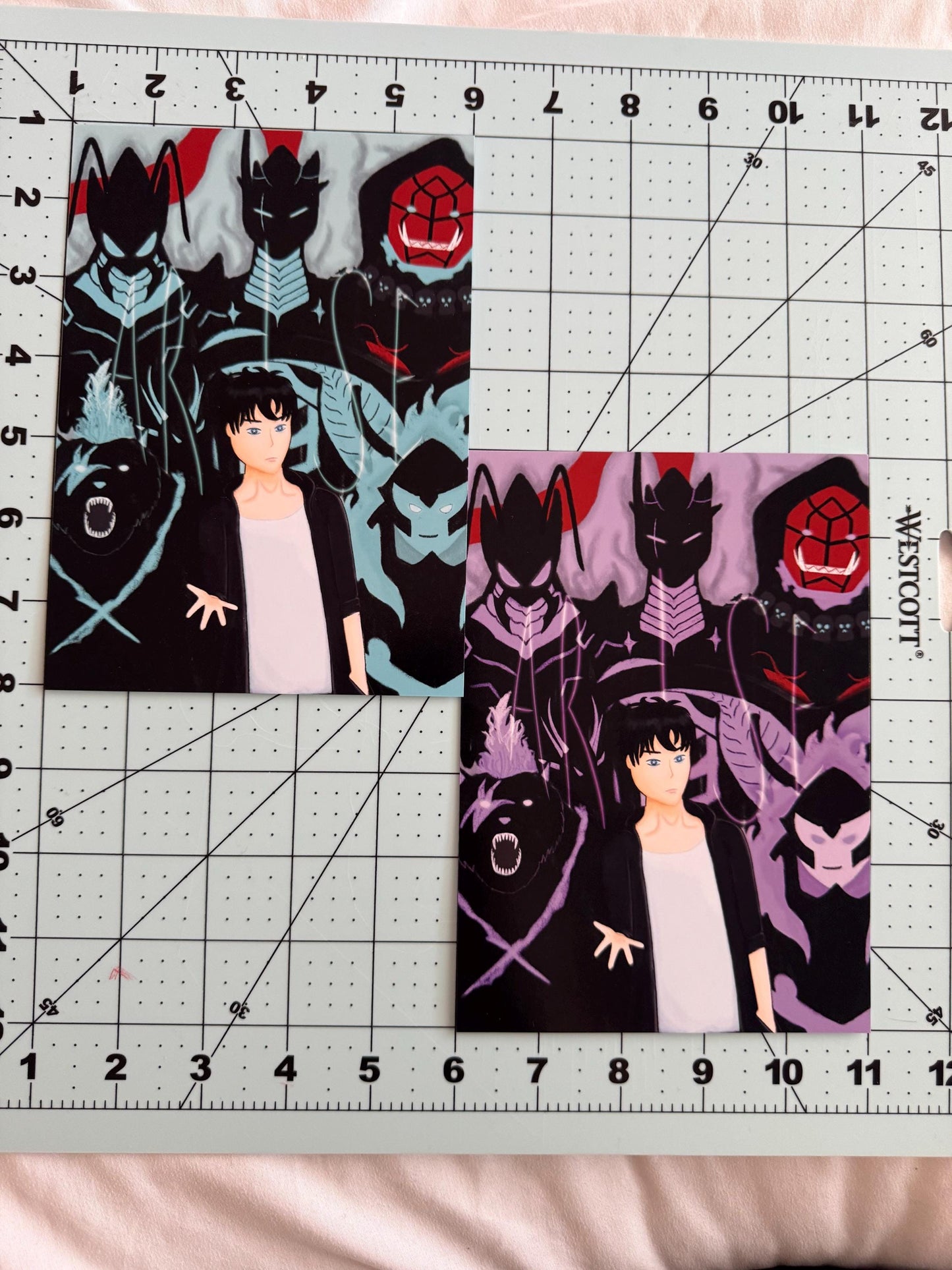 Shadow Monarch Fanart Print || Digital Art, Anime, Manhwa, Art Print