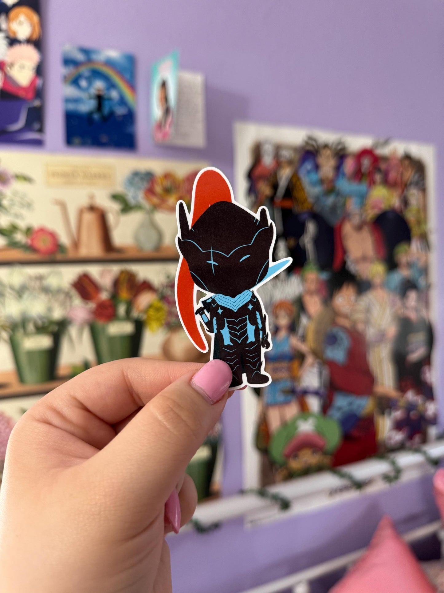 Shadow Monarch & Generals Sticker || Waterproof Die Cut Sticker, Glossy Vinyl Sticker, Anime, Manhwa, Journaling, Planner, Laptop stickers