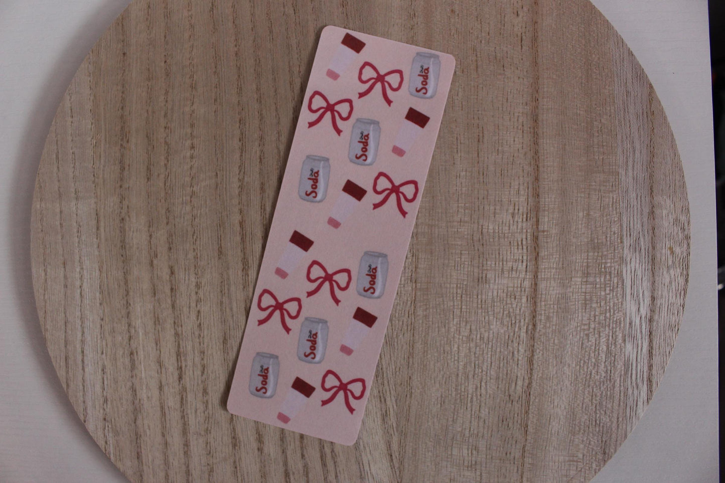 Hot Girl Bookmarks || Glossy Laminated Bookmarks, Girly, Coquette, Pink, Blue, Aesthetic
