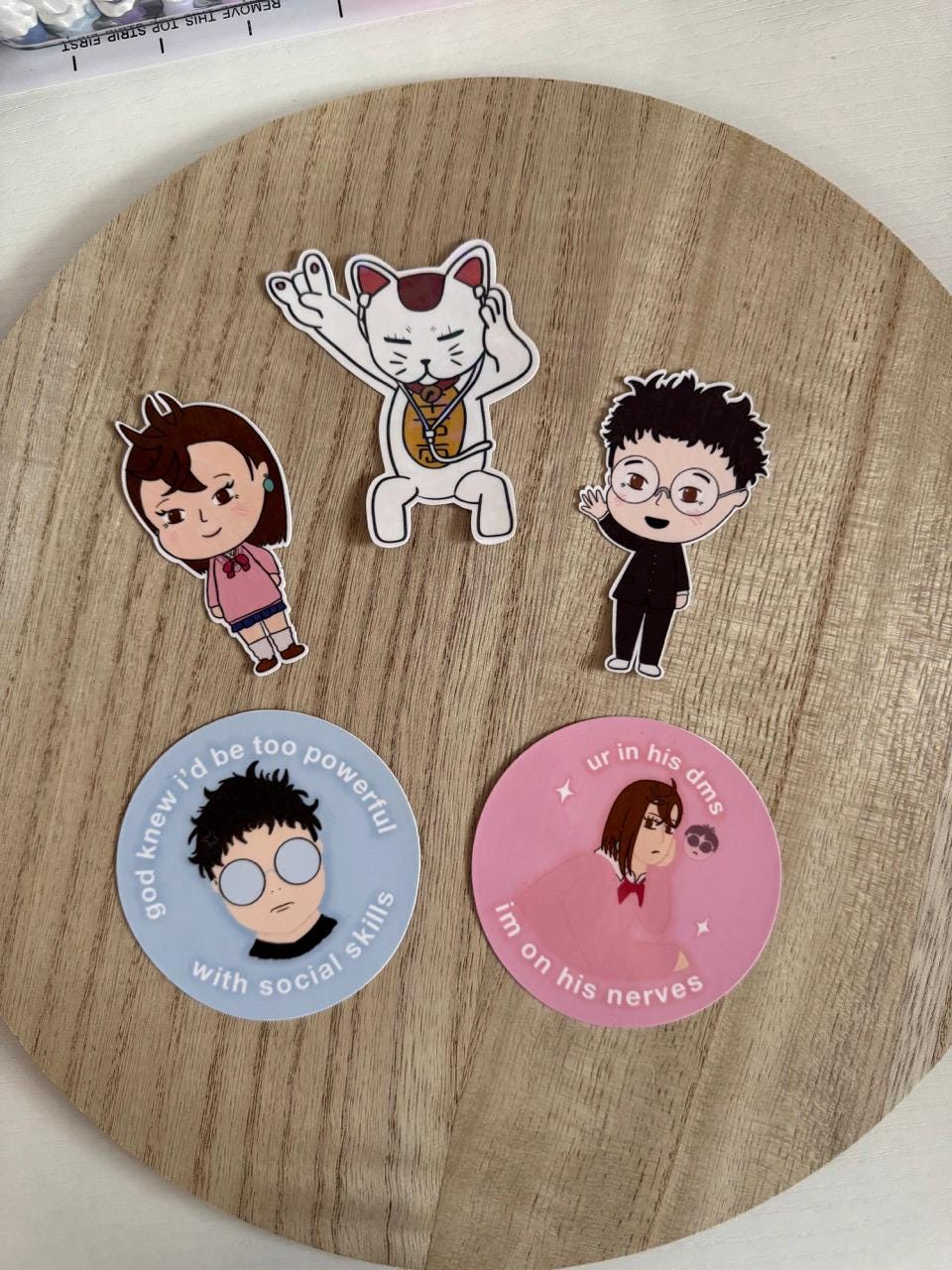 Silly Alien/Ghost Stickers || Waterproof Glossy Die Cut Vinyl Sticker, Cute, Kawaii, Journaling, Planner, Laptop, Kindle, Anime, Manga