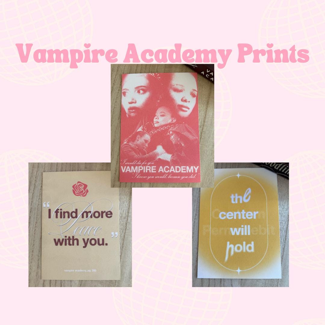 Vampire Academy Inspired Prints