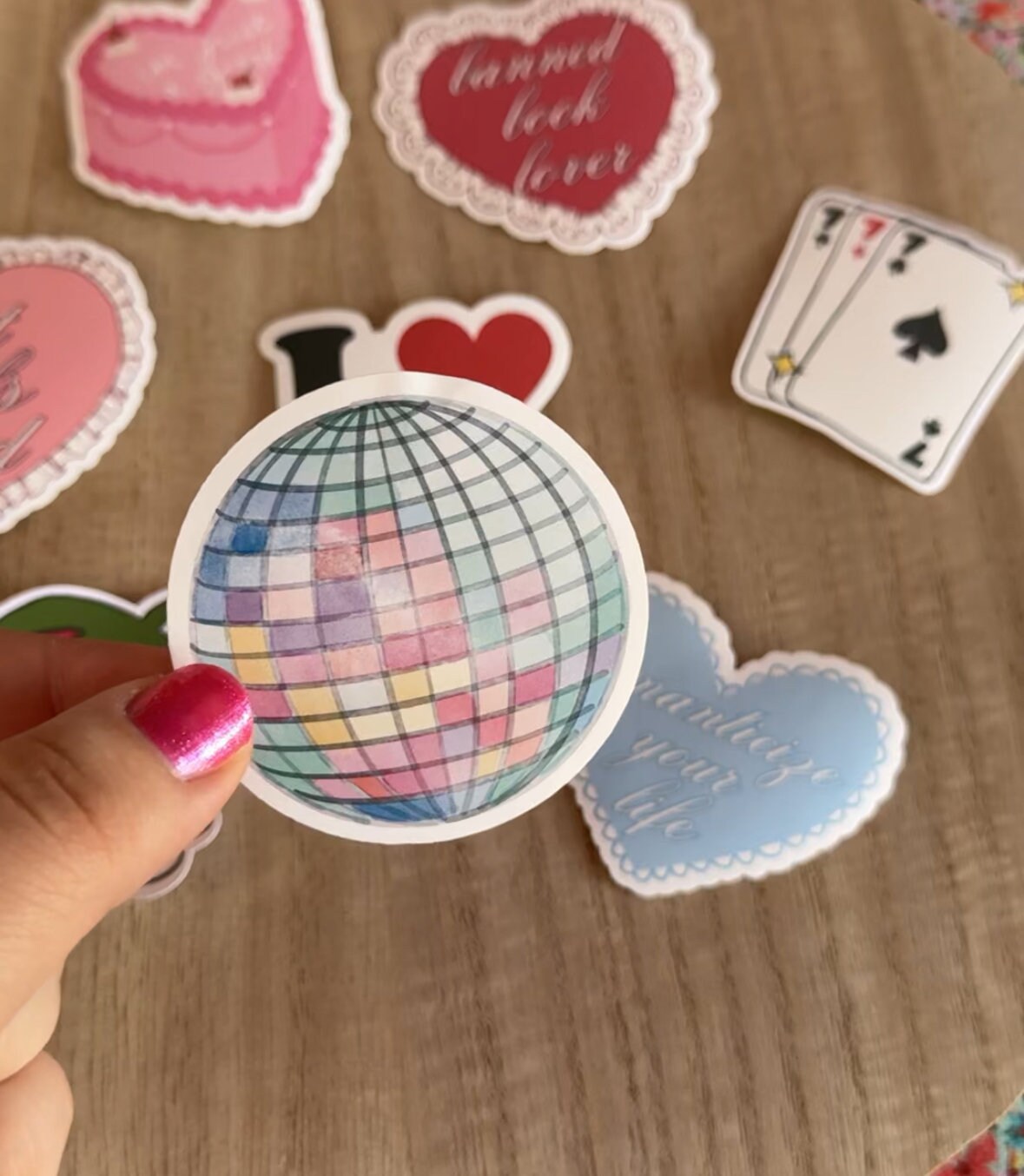 Cute Stickers || Waterproof Glossy Diecut Vinyl, Pink, Coquette, Girly, Aesthetic, Bookish, Journal, Planner, Laptop, Kindle Stickers