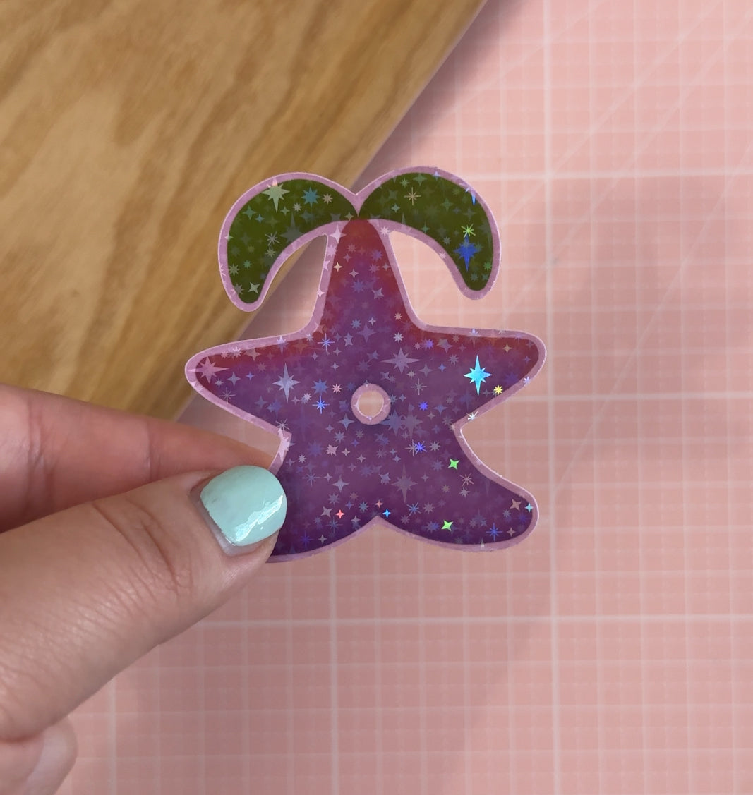 Gamer Sparkly Vinyl Sticker