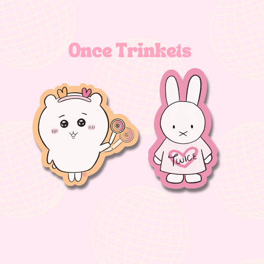 Once Trinket Glossy Vinyl Stickers