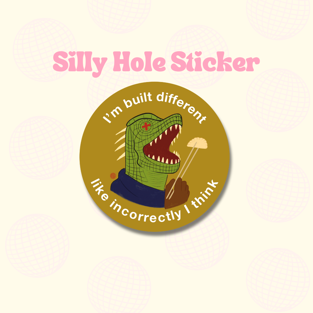 Silly Hole Stickers