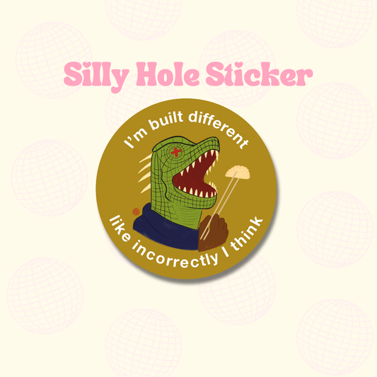 Silly Hole Stickers