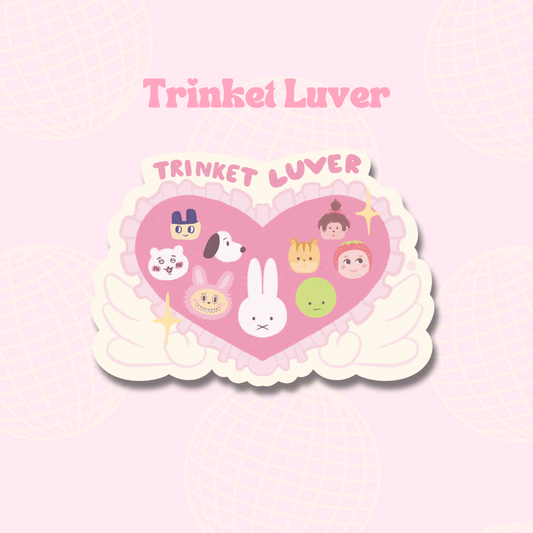 Trinket Luver Glossy Vinyl Sticker