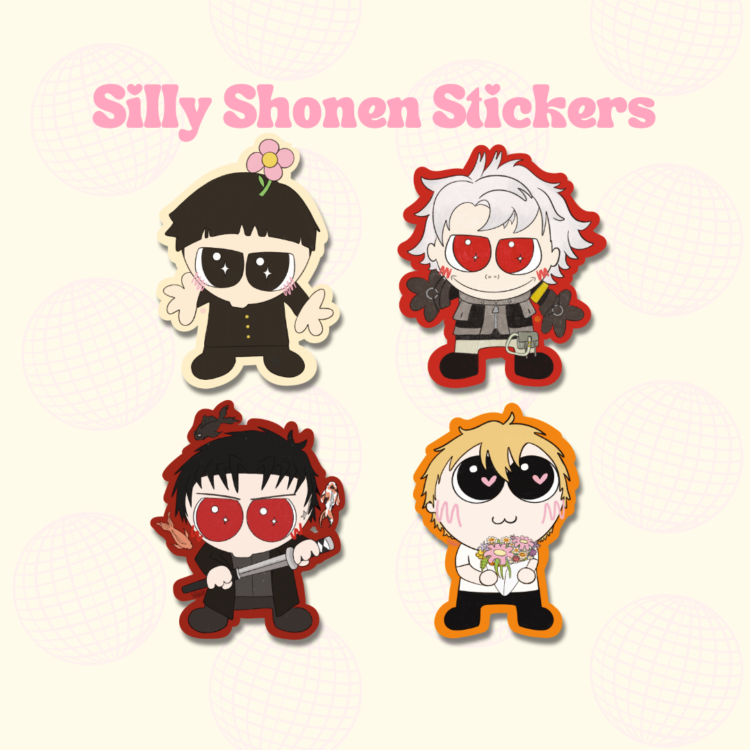 Silly Shonen Glossy Vinyl Sticker