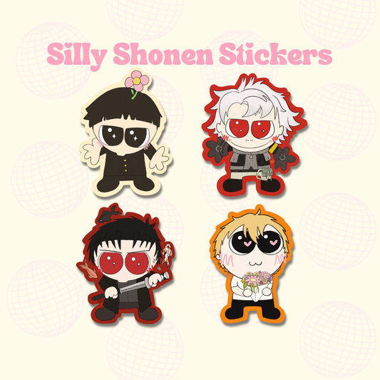 Silly Shonen Glossy Vinyl Sticker